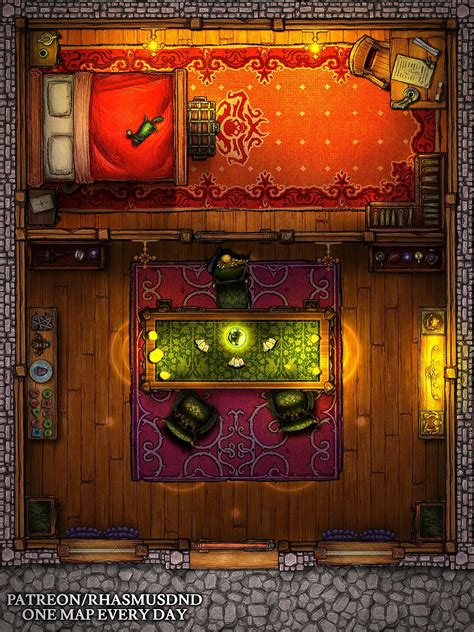 Day 57/365 Fortune Teller 18X24 : r/battlemaps