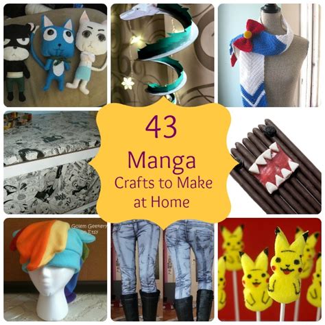 Big Diy Ideas — 43 Simple Anime And Manga Crafts To Make At Home