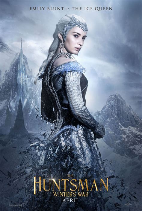 Eric and fellow warrior sara, raised as members of ice queen freya's army, try to conceal their forbidden love as they fight to survive the wicked intentions of both freya and her sister ravenna. The Huntsman Winter's War - Emily Blunt is The Ice Queen ...