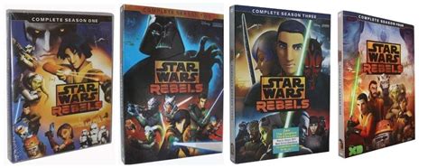 Star Wars Rebels Complete Series Seasons 1 4 Dvd Movies And Tv