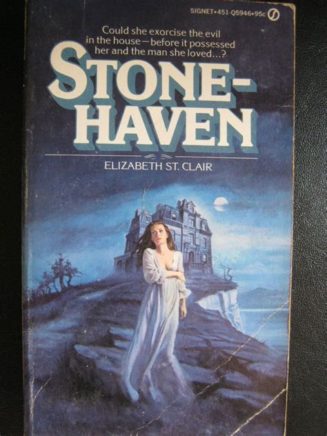 Vintage 1974 Gothic Romance Mystery Elizabeth St Clair Stonehaven