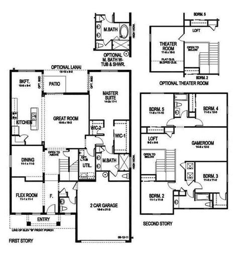 2021's best 4 bedroom ranch house floor plans. 6 bedroom house plans with basement luxury 6 bedroom floor ...