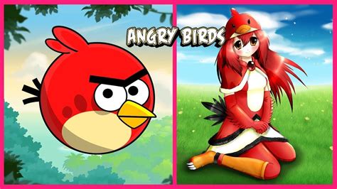 Angry Birds As Girl Angry Birds Human Version 📷 Video Tup Viral
