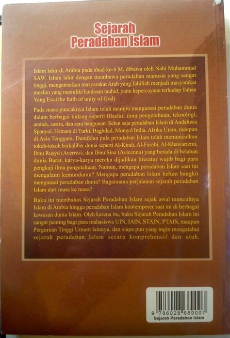 Periode klasik, periode pertengahan, dan periode modern. Sejarah Peradaban Islam - TOKO BUKU MUTIARA PALEMBANG