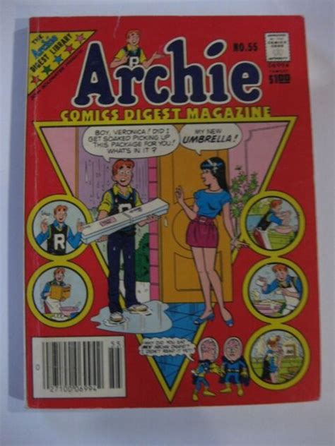 Rare Archie Comics Digest Magazine 55 Ebay