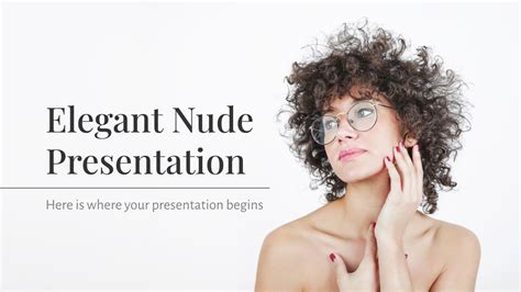 Elegant Nude Presentation Google Slides PPT Theme