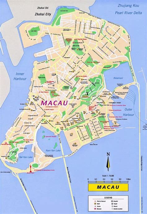Large Macau Maps For Free Download And Print High Resolution And