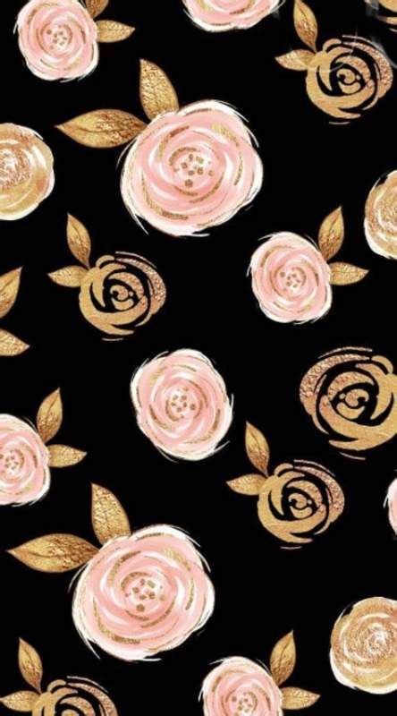 Best Ipad Wallpaper Rose Gold Ideas Vintage Flowers Wallpaper Gold