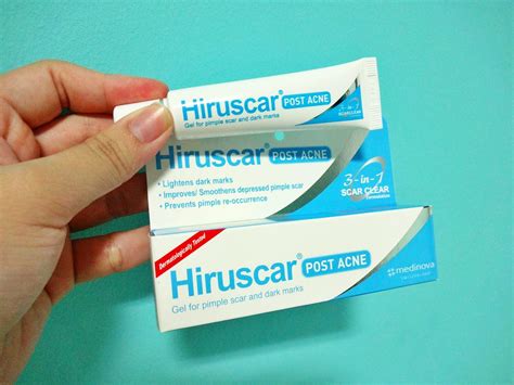 There has been less reviews on documented efficiency on depressed scars. mshuiling : Review: Hiruscar Post Acne