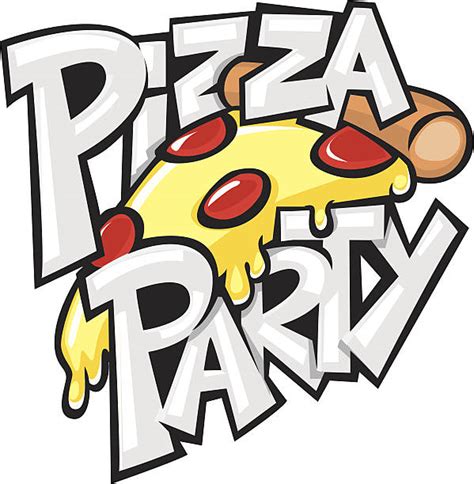 Royalty Free Pizza Party Clip Art Vector Images And Illustrations Istock