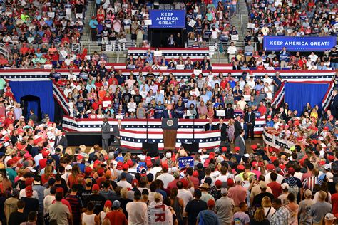 How Many Were At Trumps Greenville Nc Rally Crowd Photos