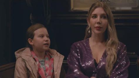 Purple Sequin Dress Of Katherine Katherine Ryan In The Duchess S01e04 Spotern