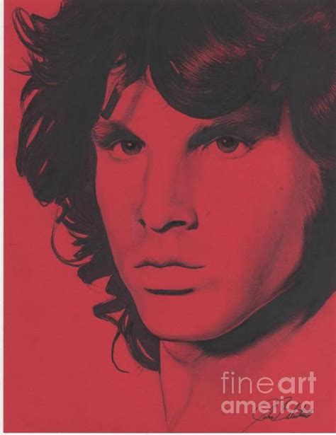 Jim Morrison By John Balestrino Jim Morrison Cool Posters Drawings