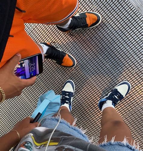 Couple Matching Jordan 1s Couple Sneakers Hype Shoes Sneakers