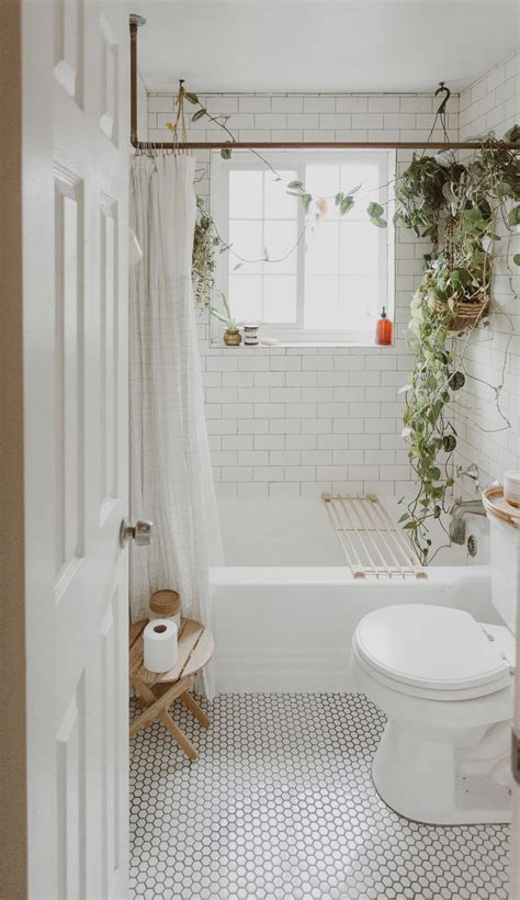Before And After Haus Tour — Abigail Green Whitetiledbathroom Bathroom