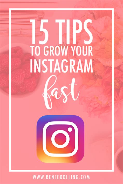 15 Tips To Grow Your Instagram Fast Instagram Marketing Tips Grow