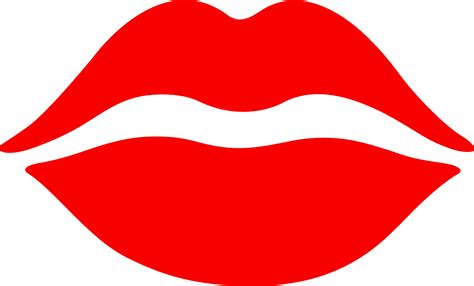 Red Lips Cartoon Clipart Best