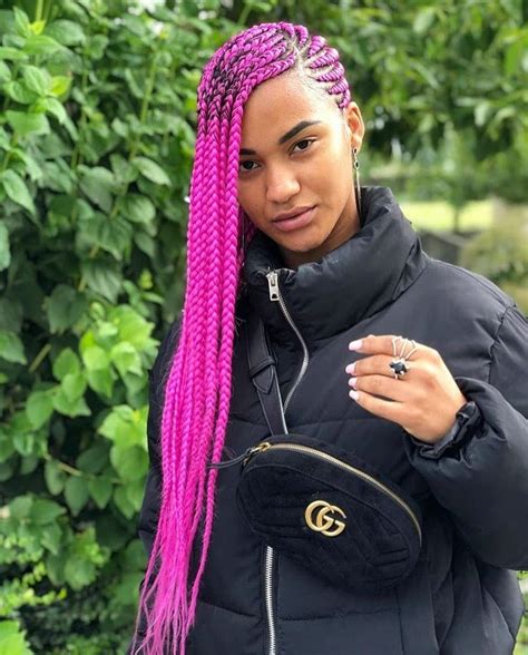 You Can Never Go Wrong With Pink Braids Picnotourwork We Are Almost