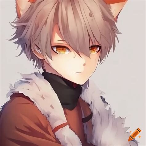 Adorable Anime Fox Boy