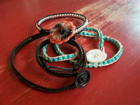 The Eclectic H Leather Wrap Bracelet Tutorial