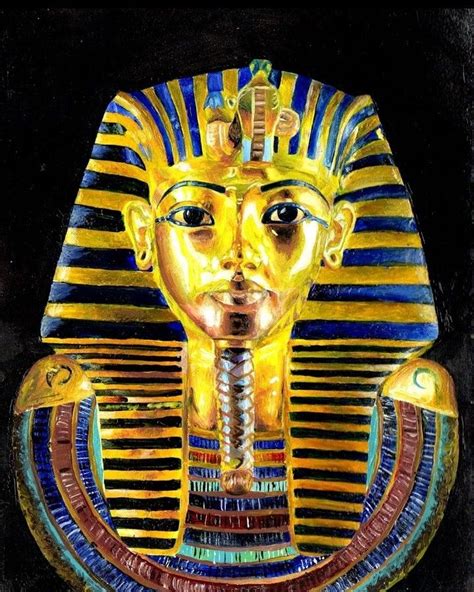 King Tut Painting Part Of My Statue Series Painting King Tut Statue
