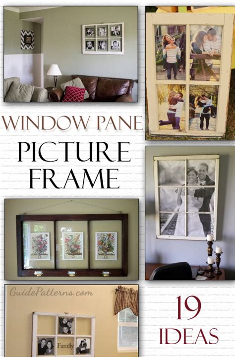 There's also always the option to get yourself a plain picture frame and to customize it and decorate it. DIY Window Pane Picture Frame: 19 Ideas | Guide Patterns