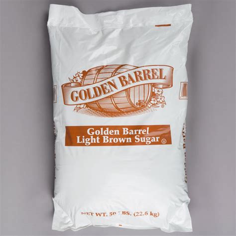Golden Barrel 50 Lb Light Brown Sugar