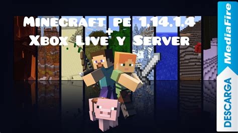 Mediafire Minecraft Pe 11414 Última Versión Xbox Live Acceso A