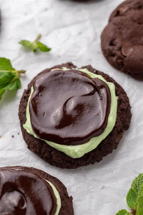 The Best Chilled Crumbl Mint Brownie Cookies Lifestyle Of A Foodie