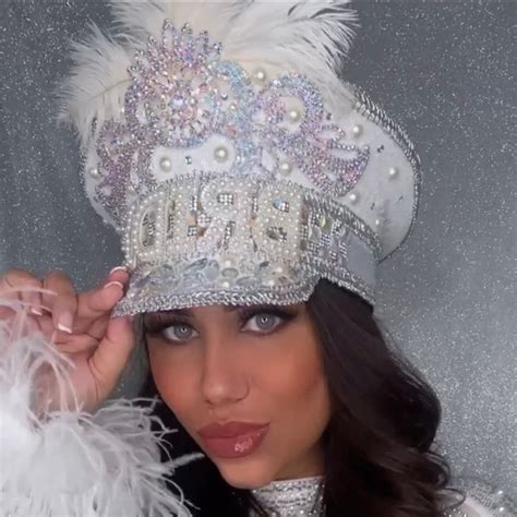 This Luxury Bride Festivalcaptains Hat Is A Must Have For Any Bride To