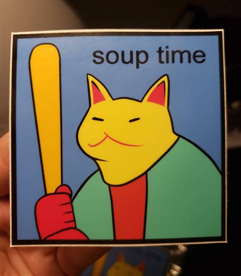 Soup Time Stickers Sticker