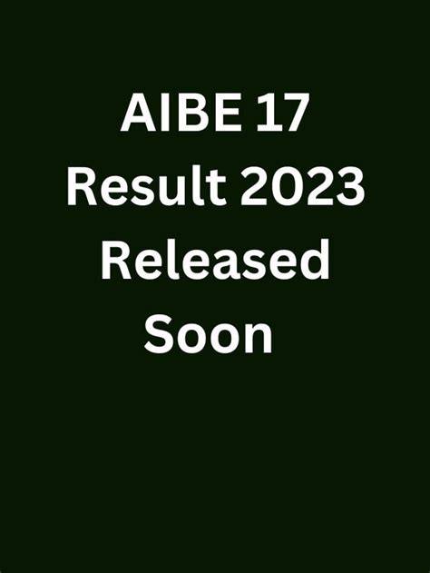Aibe 17 Result 2023 Released Soon Know How To Download Result