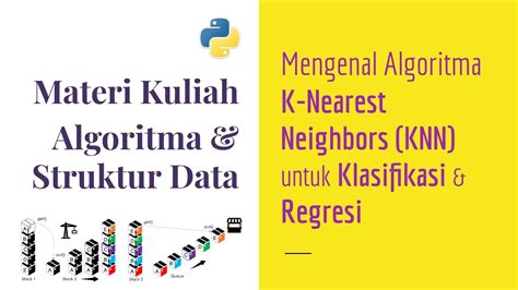 Algoritma Pemrograman Mengenal K Nearest Neighbor Untuk