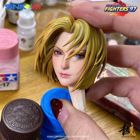Thermonuclear Reaction Snk The King Of Fighters Blue Mary