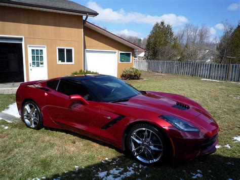 Fs For Sale 2015 Z51 2lt Crystal Red Automatic Coupe Ont Canada