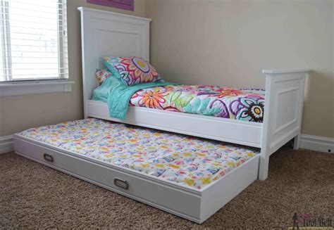 Is it time to shop for a new twin size mattress? Simple Twin Bed Trundle - Her Tool Belt