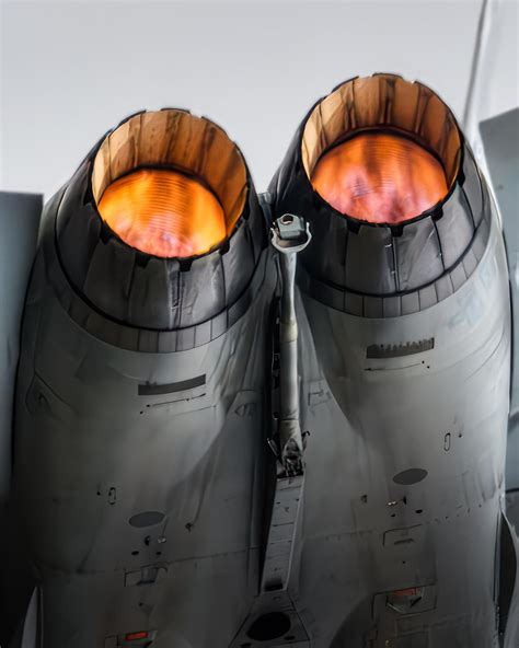 F 18 Hornet Afterburners Closeup Raviation