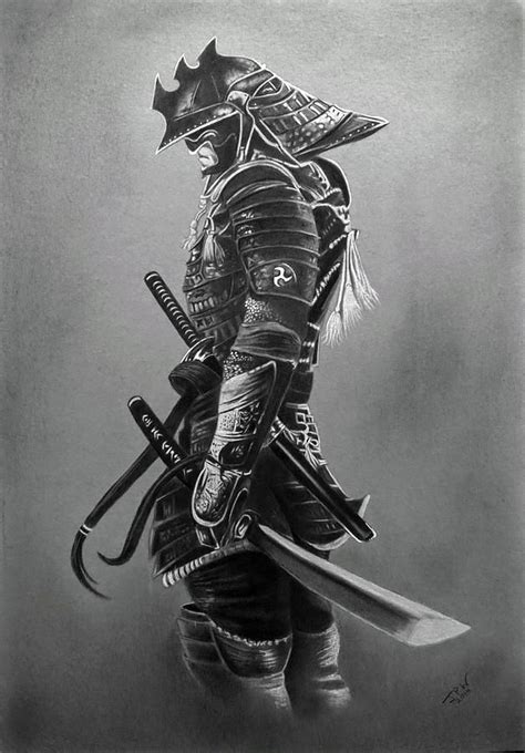 Samurai Drawing Samurai By Jpw Artist Samurai Warrior Tattoo Japanese Warrior Tattoo