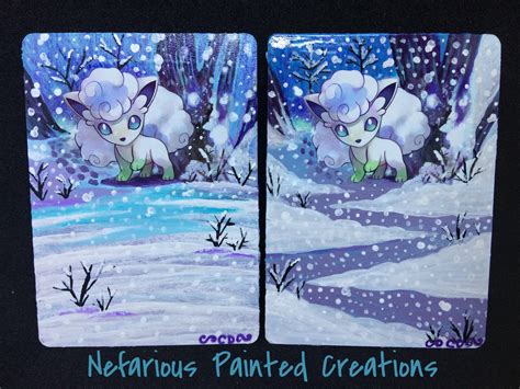 Check spelling or type a new query. Painted Alolan Vulpix Cards that I did! Which is your ...