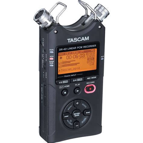 Tascam DR-40 Portable Digital Recorder | Guitar Center