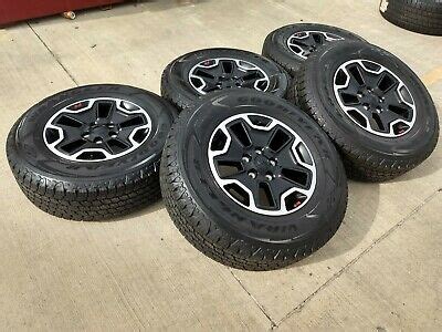 17" Jeep Wrangler RUBICON Hard Rock OEM wheels rims 2017 ...