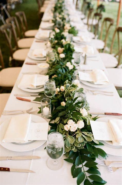 How To Make A Greenery Table Garland Uk
