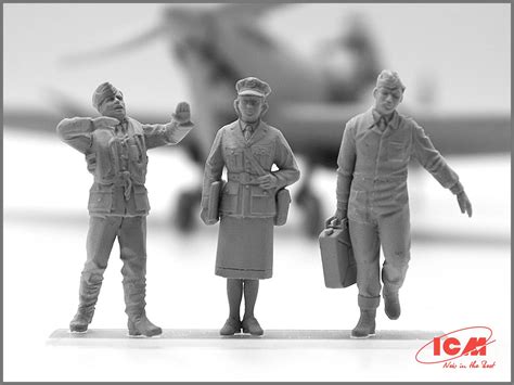 Raf Pilots And Ground Personnel 1939 1945 Icm Holding