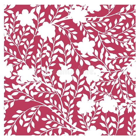Abstract Elegance Seamless Floral Pattern Background Stock Vector