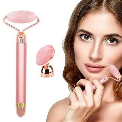 Multicolor Metalstone 2 In 1 Facial Roller Stone Massager For Personalprofessional At Rs 150