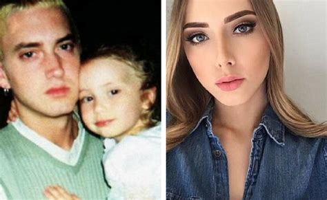 eminem s daughter hailie scott is all grown up now and as you can see from her instagram profile