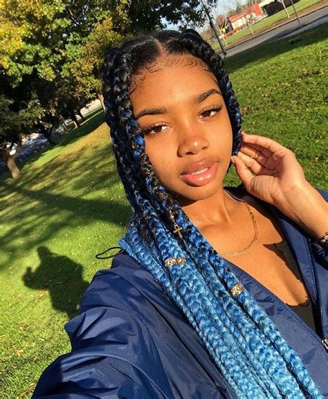 follow slayinqueens for more poppin pins ️⚡️ hair styles hair inspiration box braids hairstyles