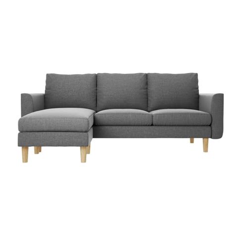 Top 5 best small corner sofas. GRADE A1 - Brooke Chaise End Small Corner Sofa in Light ...