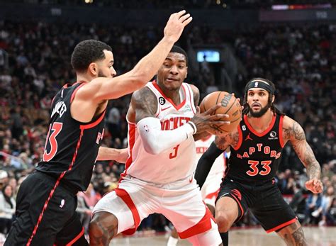 Fred Vanvleets Season High Leads Raptors Past Rockets