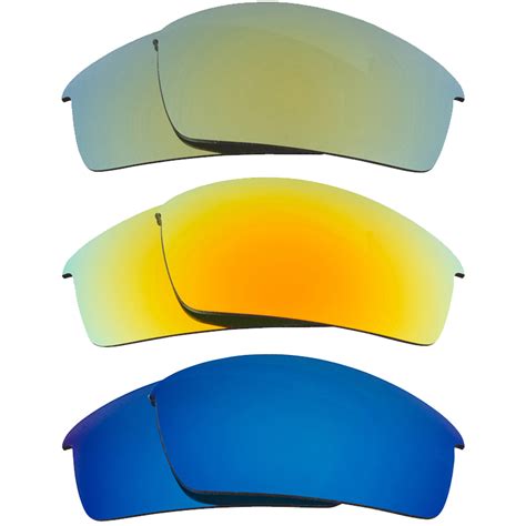 New Seek Polarized Replacement Lenses For Oakley Bottlecap Blue Yellow
